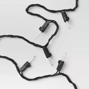 Threshold - 100ct LED Indoor Outdoor Miniature String Lights Clear Bulbs (2-pack